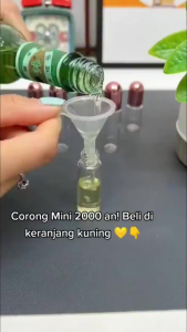 Corog Plastik Mini & Corong Parfum Minyak: Aksesoris Parfum dan Essential Oil