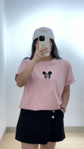 6223 Triana Cotton Import T-Shirt | Kaos Katun Atasan Wanita