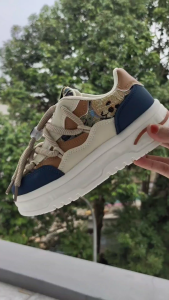 Sepatu Sneakers Import Anak Laki Laki/Perempuan Anak Tanggung Sulam AbsrakTemali size 32-39 Free Dus