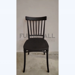 Furnimall Chiavari Cross back PP Plastic Chair Dining Horn Chair Cafe Restaurant Kerusi Kafe kerusi makan mamak