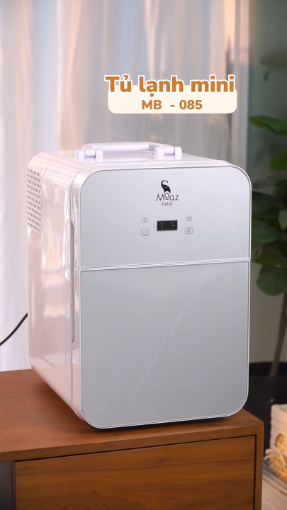 Tủ Lạnh Mini Moaz BéBé 2 Tầng Đông - Mát Riêng Biệt Trữ đông sữa cho Bé, Độ ồn Thấp, Tiết Kiệm Điện, Làm Lạnh Nhanh (MB-085) Dung tích 22L