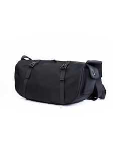 Trendy Korea Korean Style Sport Travel Sling Crossbody Oxford Bag Big Capacity for Day Trip Water Repellent