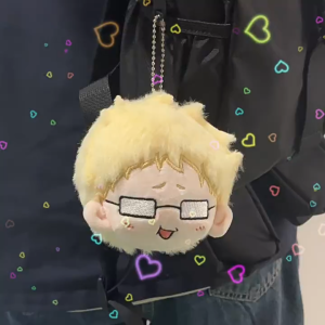 Haikyuu!! Peripheral doll pendants Shoyo Hinata Tobio Kageyama Kozume Kenma Tetsurou kuroo Kei Tsukishima Yu Nishinoya sugawara koushi Homo peripherals cotton doll keychain pendant A gift for a friend