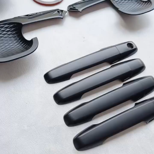Paket Cover Handle Outer Pintu Mobil Ayla 2023 Hitam