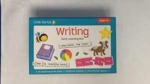 Little Genius Early Learning Box Writing For Kids With Puzzle Magnets & Workbook