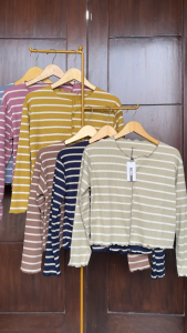 Cardigan Salur / Cardigan Rajut / Cardigan Crop top