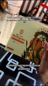 mGanik Multigrain Labu Kuning - Minumal Sereal Bernutrisi Stabilkan Gula Darah & Kolestrol Original