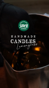 Scented Soy Wax Candles by Smell Lemongrass