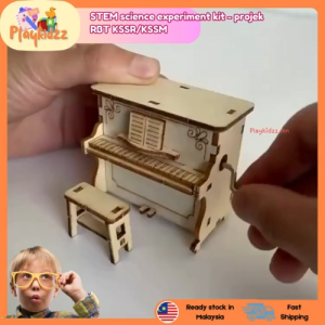 66.(SEDIA STOK ADA) Playkidzz mn s Sains Eksperimen Set STEM Science Experiment Kit Set - Projek RBT KSSR/KSSM 科学小玩具