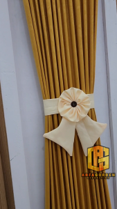Paket Komplit Gorden KupuKupu Pita Dasi Plus Stik Gorden Minimalis
