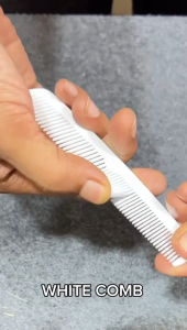 Premium Disposable Comb White/ Hotel Grade Individual OPP Plastic Bag