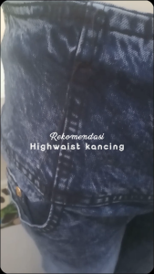 OBRAL Celana High Waist Kancing BAHAN BAGUS BERKUALITAS DINGIN DAN NYAMAN SAAT DIPAKAI TERBATAS