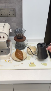 Kitchen Counter Soft Diatomaceous Mud Absorbent Pad Cup Pad Wash Table Bowl Chopsticks Non-slip Drain Pad Pelapik Meja