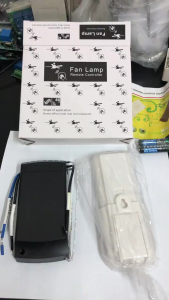 Kontrol Jarak Jauh Smart Ceiling Fan 220V Untuk 3 Saluran Lampu Saklar