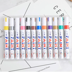 Paint Pen for Car Tires: Permanent & Waterproof Car Wash Marker (U-21)