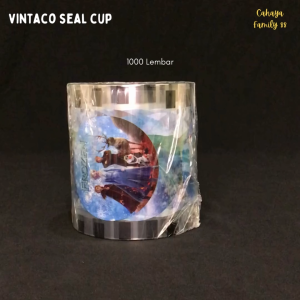 plastik seal cup sealer tutup gelas plastik esteh isi 1700 lembar
