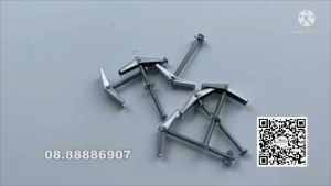 Tắc kê sắt tắc kê bướm (nở sắt) chuyên bắt trần thạch cao treo rèm cuốn rèm cầu vồng Hàn Quốc