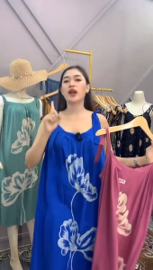 Stylecollectionku - Daster Bunga Anggawi Wanita Tali Pundak LD 120cm