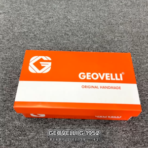 GEOVELLI - Sepatu Selop Pria Kulit PU Sandal Bustong Laki laki Sendal Tutong Casual Pansus