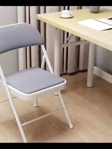 BONA Foldable Chair Folding Chair Waterproof Seat Designer Dining Chair Conference Chair Home Office Chair Space-Saving 折叠椅