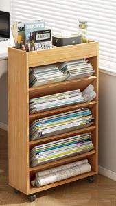 FREESHIP HCM - Kệ Sách Gỗ MDF Di Động Tatana KS017 – có thiết kế theo yêu cầu khách hàng