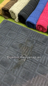 Keset Handuk 40 x 60 cm Keset Natural by Chalmer Keset Polos Keset Dapur Kamar Mandi