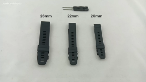 Garmin Fenix/Forerunner/Approach/Quatix/Epix/Tactix/Enduro/Descent Premium Sport Strap Band