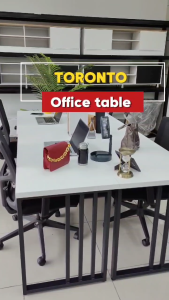 KENZZO Toronto 120/140/160cm Computer Desk / Meja Komputer / Meja Belajar / Study Table / Notebook table / Meja pejabat / office table / Student Study table