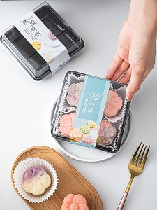 Mika Mochi Sekat 4 Mika tray dimsum