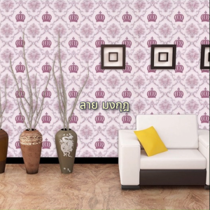 Wall Ideas (ส่งฟรี มีโค้ดลด) วอลเปเปอร์ สติกเกอร์ PVC กาวในตัว ติดเองได้ ลายวินเทจ