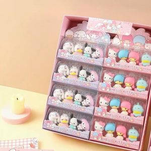 (READY STOCK)Eraser Pokemon 4pcs Creative Eraser Student Gift Kid Birthday Present Cute Stationery Creative Design Rubber Cartoon Eraser Set Playful Corrections宝可梦橡皮儿童生日礼物奖励Set Pemadam Kartun