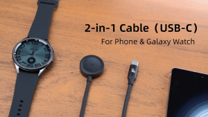 Mcdodo New Charger Mini Size White Color Wireless Magnetic Low Heating Stable Charging For Apple Watch/ Galaxy Watch