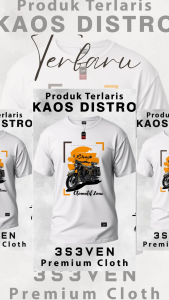 T-shirt Distro Baju Distro Pria Keren / Kaos Distro Pria Keren - 3S3ven Clothing Official