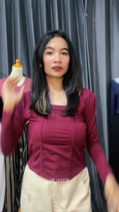 COD Azalea Long Sleeve Crop Top - #70