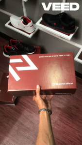 Naz Lotus Axl 017 Sepatu Pria Sneakers dan olahraga Casual Running Suede Merah