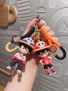 Gantungan Kunci Luffy One Piece Keychain Karakter Kartun One Piece