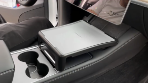 Dining Tray for Tesla Model 3 Y Central Control Plate Board Center Console Drink Fast Food Table Holder Car Accessorie 2021-2023