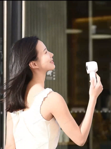 🔥รับประกัน3ปี🔥 Uwna พัดลมมือถือ พัดลมพกพา Turbofan ปรับระดับได้ 100 ระดับ พัดลมusb mini พัดลมไร้สาย Handheld Pocket Fan พัดลมจิ๋ว พัดลมเล็ก Type-Cชาร์จเร็ว พัดลมชาร์จไฟ พัดลมระบายความร้อนมือถือ