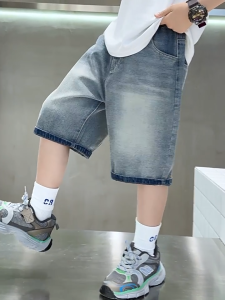 Quần Jean Bé Trai Habi Fashion HB2452 Chất Vải Bò Mềm Quần Bò Cho Bé Trai Size Đại Từ 13kg - 42kg