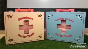 [iRojak] Wooden Doctor Toys Set Pretend Play Doctor Set Toys Simulation Toys 木制医生玩具 Mainan Doctor - BT57