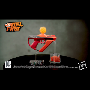 Nerf Pro Gelfire Uproar Full Auto Blaster 150 FPS 10000 Gelfire Rounds 400 Round Hopper Eyewear Ages 14+