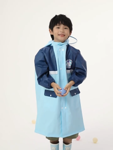 ชุดกันฝนเด็ก เสื้อกางฝนเด็ก เสื้อกันฝนเด็กแฟชั่น สามารถกันน้ำได้ทั้งตัว ความปลอดภัยของวัสดุ สะดวกในการไปโรงเรียน น้ำหนักเบาพกพาสะดวก