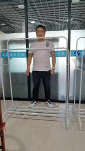 Double Stand Hanger Rak Gantungan Baju Aesthetic Gantungan Portable Baju Hanger Besi