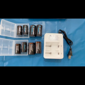 PALO D ขนาดชาร์จ + 1.2V D / C ขนาด NIMH 8000mah  แบตเตอรี่