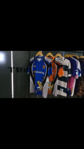 Atasan jersey bola voli pria wanita uniseks 5665 Fullprinting sublimation size M L XL XXL