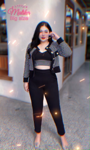 เสื้อไซส์ใหญ่. ชุดสายเดี่ยวคนอ้วน ชุดเซ็ทขายาว