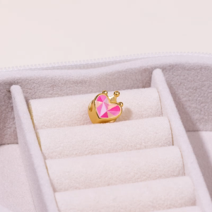 Chow Sang Sang 周生生 Charme Mini Lovely Tales 999 Gold Heart Mini Charm 93137C (Bracelet Not Included)