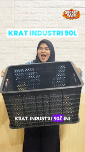 KRAT INDUSTRI 90 LITER - Keranjang Serbaguna / Krat Keranjang
