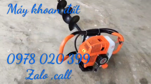 Máy khoan hố trồng cây siêu nhanh