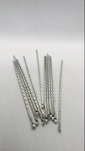 ไม้แคะหู ที่แคะหู แคะหูแข็ง ขี้หูแข็งแคะ ลายเกลียวเงินยาวพิเศษ 1 โหล 12 ชิ้น